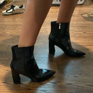 Marc Fisher Crocodile Booties